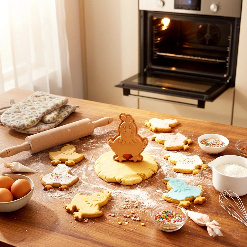 Forma do pieczenia silikonowa kura 19,5x15x4 cm