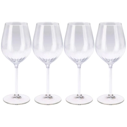 Kieliszki do wina szklane 380 ml 4 szt.