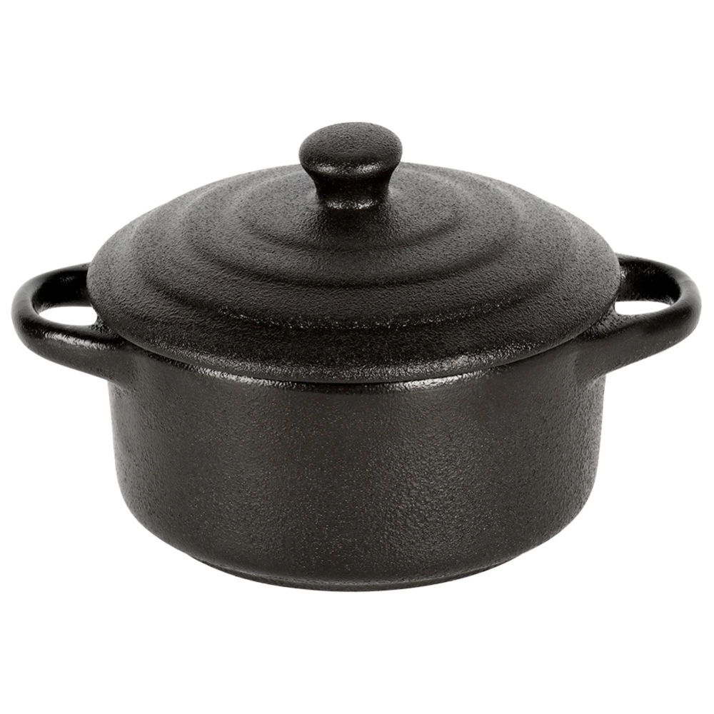 Miseczka do zapiekania porcelanowa z pokrywką 150 ml