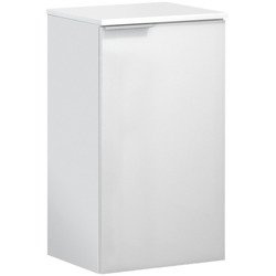 Szafka łazienkowa dolna, biała, 1-drzwiowa, 1 półka Kara