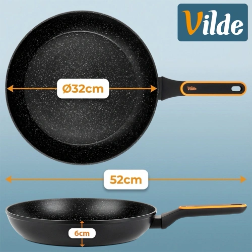 Patelnia granitowa TERRUNA 32 cm