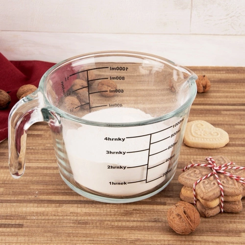 Miarka kuchenna szklana 1 l