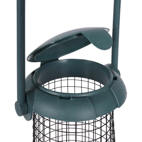 Karmnik dla ptaków metalowy na kule tłuszczowe 23 cm
