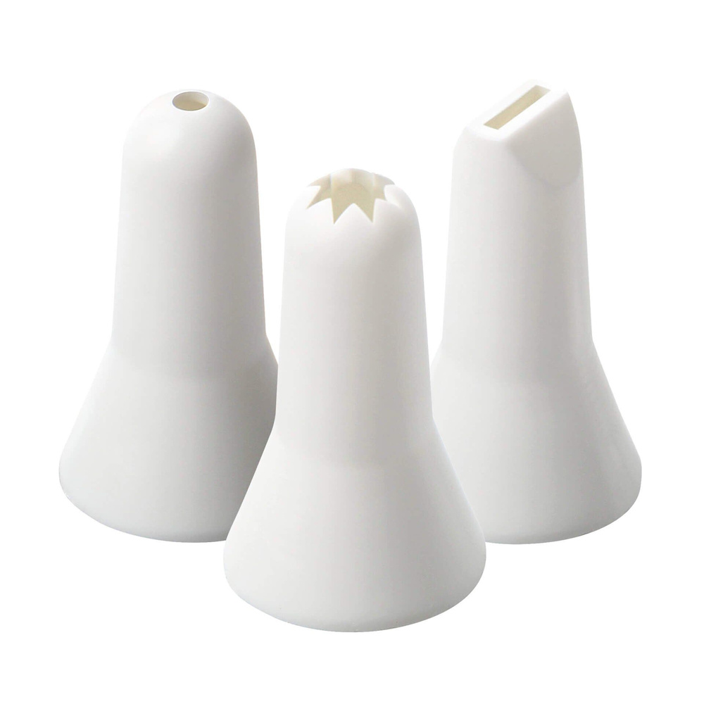 Worek cukierniczy z 3 końcówkami, 4 częściowy Zenker