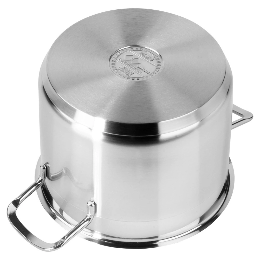 Garnek stalowy z pokrywką ANETT 18 cm, 3,5 l