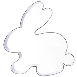 Wykrawacz do ciastek stalowy zajączek 10 cm