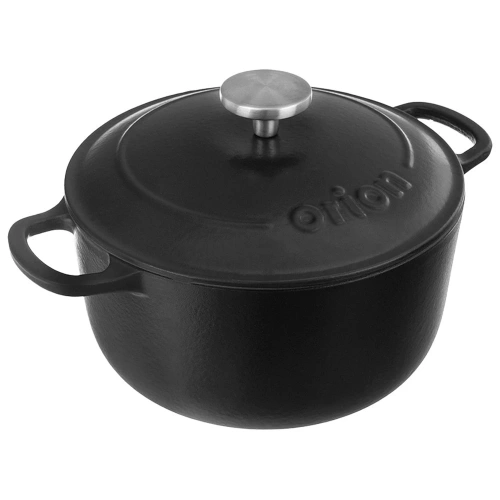 Garnek z pokrywką żeliwny emaliowany LITINA 22 cm, 3,3 l