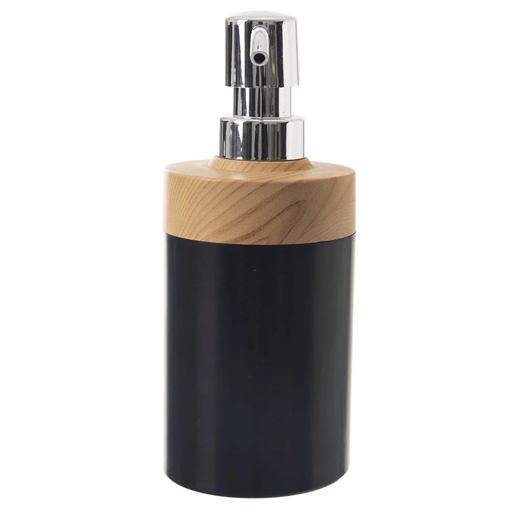 Dozownik do mydła czarny BLACK 380 ml