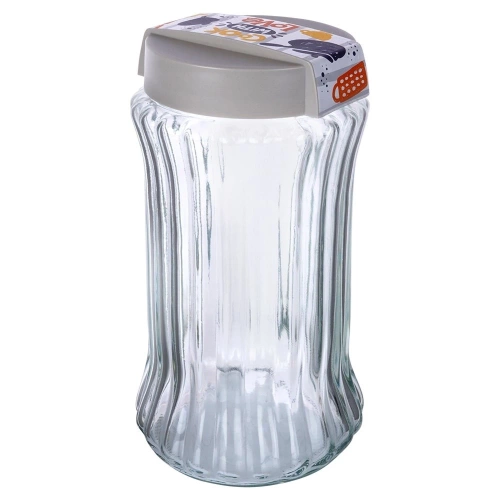 Pojemnik na produkty sypkie szklany 1,6 l
