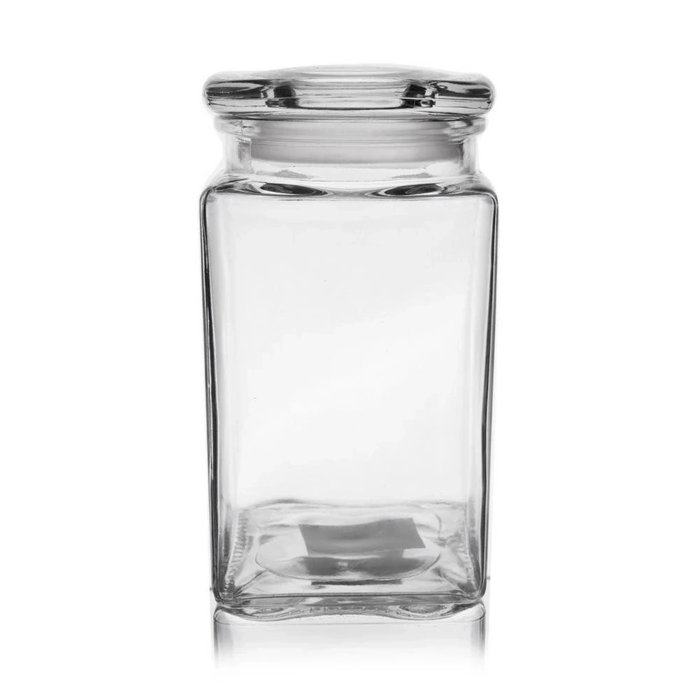 Pojemnik na żywność szklany kwadratowy 1,4 l