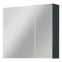 Szafka lustrzana z antracytowym korpusem Lavela