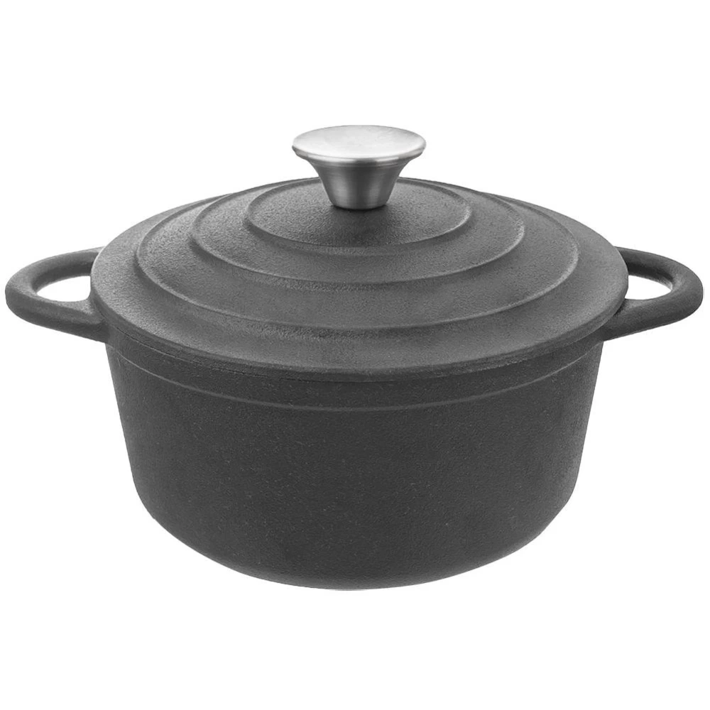 Garnek żeliwny z pokrywką LITINA 23 cm, 4 l