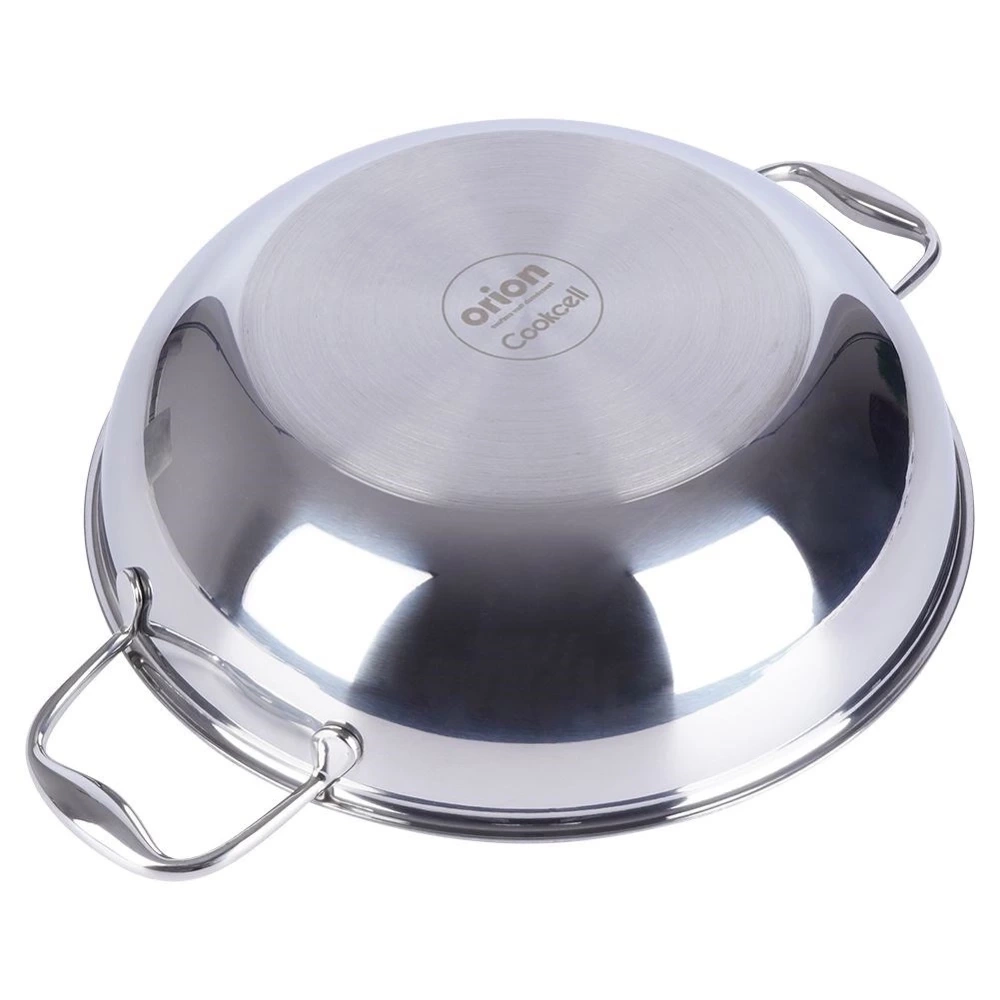 Patelnia wok stalowa nieprzywierająca COOKCELL 28 cm