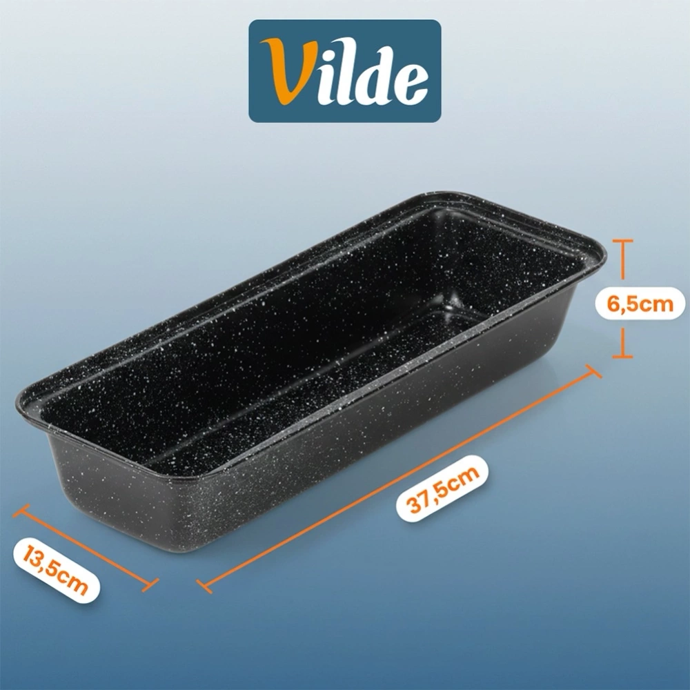 Forma do chleba granitowa 37,5x13,5x6,5 cm