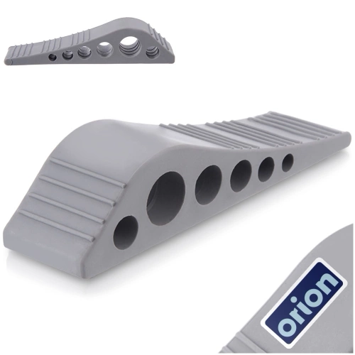 Stoper do drzwi szary 12x3x2,7 cm