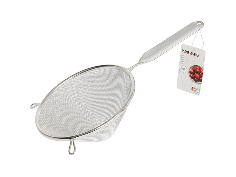 Sitko kuchenne cedzak durszlak metalowy stożkowy Fackelmann 28035