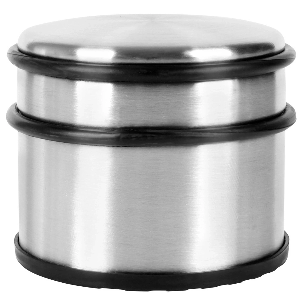 Stoper do drzwi stalowy srebrny 9,5 cm