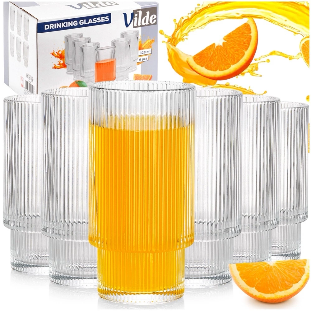 Szklanki 320 ml 6 szt.