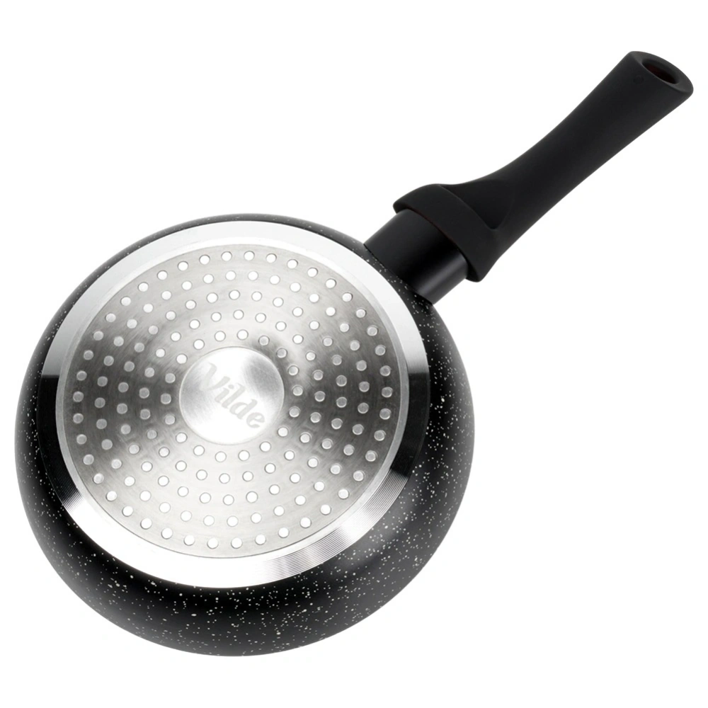 Patelnia granitowa BLACK LINE 16 cm