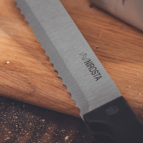 Nóż kuchenny Mega, 20 cm ostrze Nirosta do krojenia pieczywa wypieków