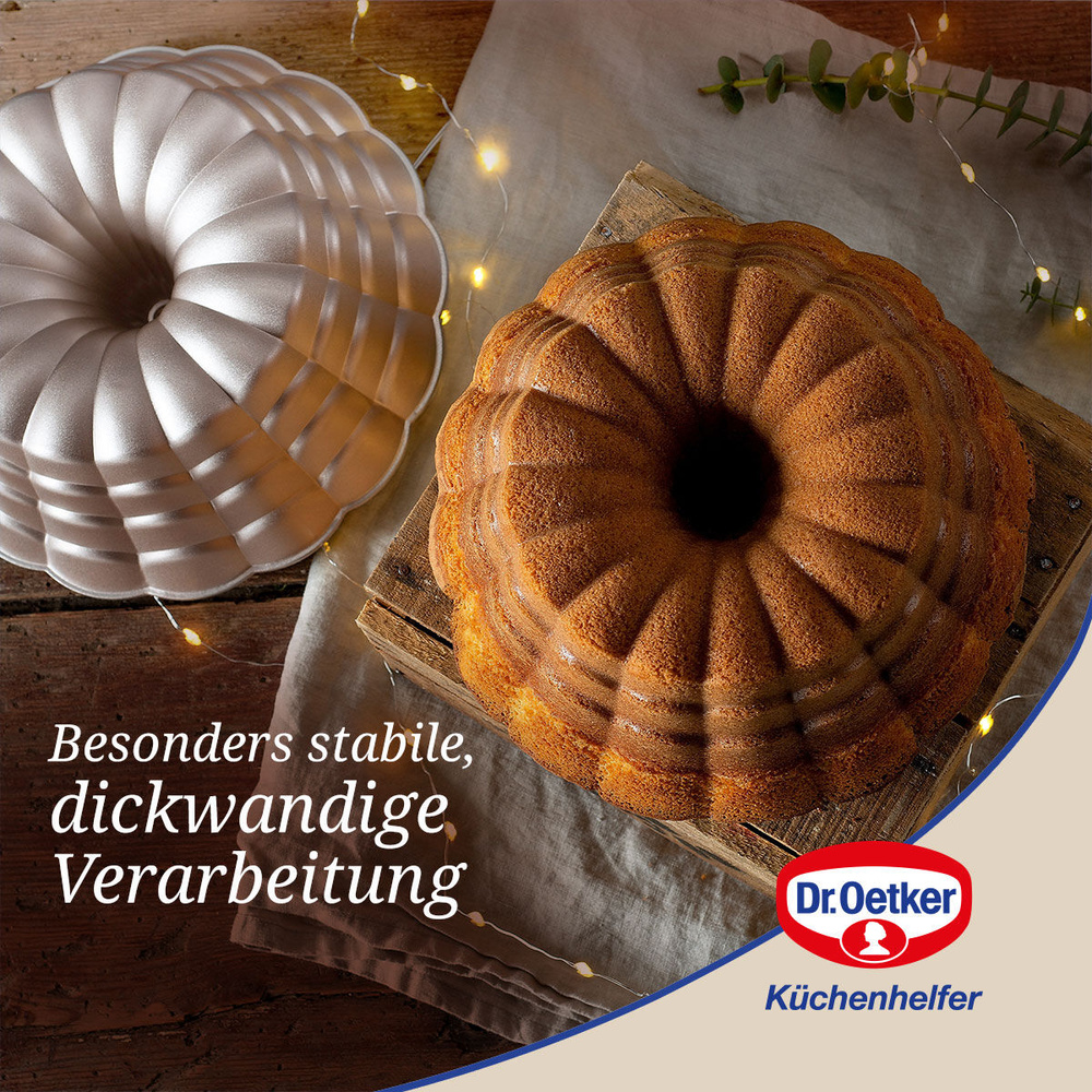 Forma do pieczenia babki , Ø24 cm Dr. Oetker