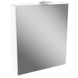 Szafka lustrzana 60 cm z oświetleniem LED biała Lima Fackelmann 84783