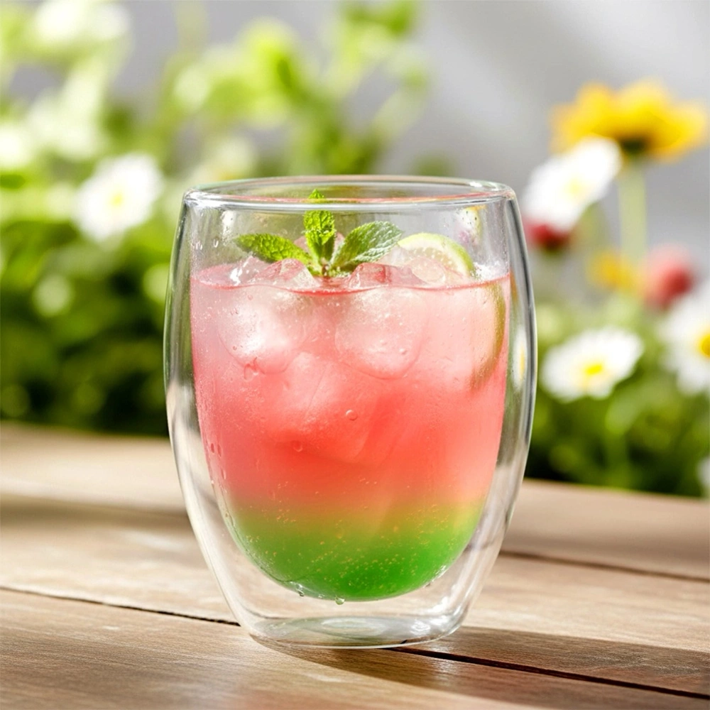Szklanki termiczne z podwójną ścianką do kawy i herbaty 370 ml 2 szt.