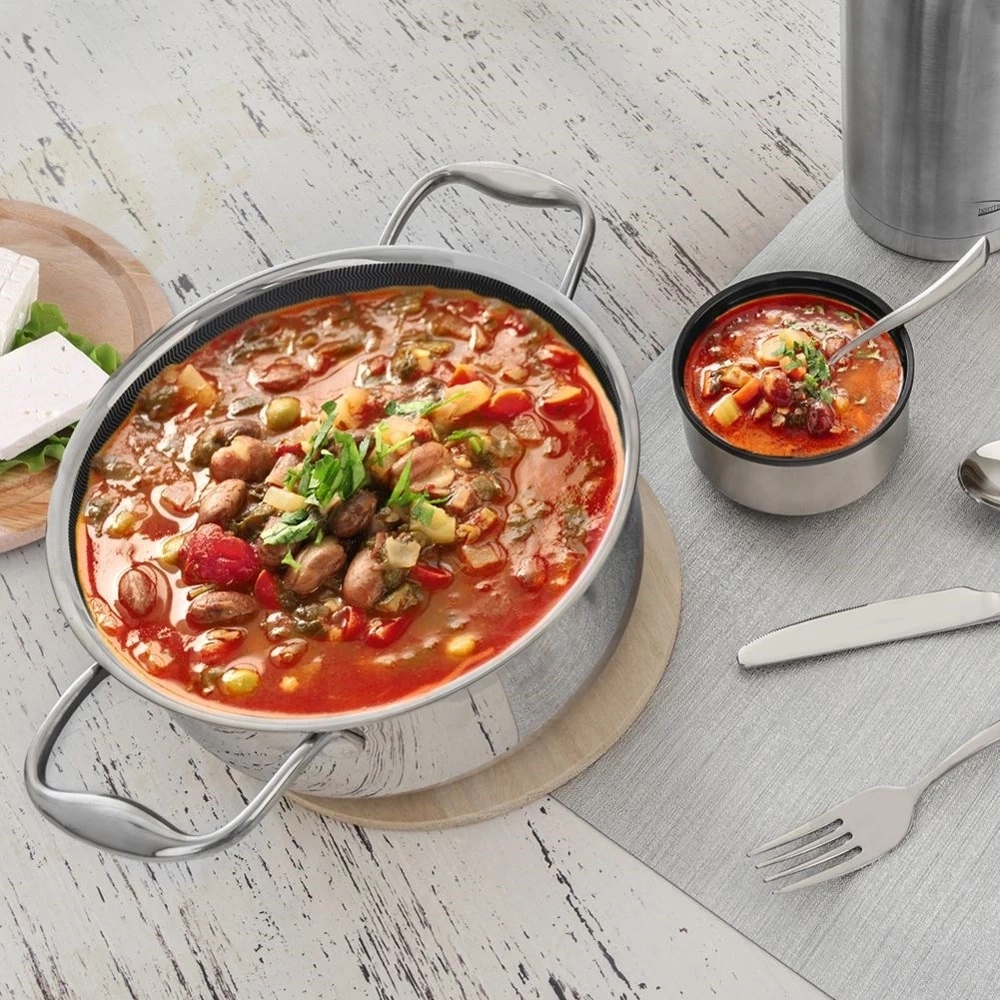 Garnek stalowy COOKCELL 26 cm, 7 l