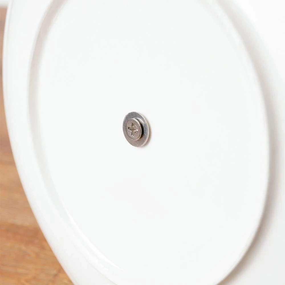 Patera porcelanowa biała 3-piętrowa 25,5 cm