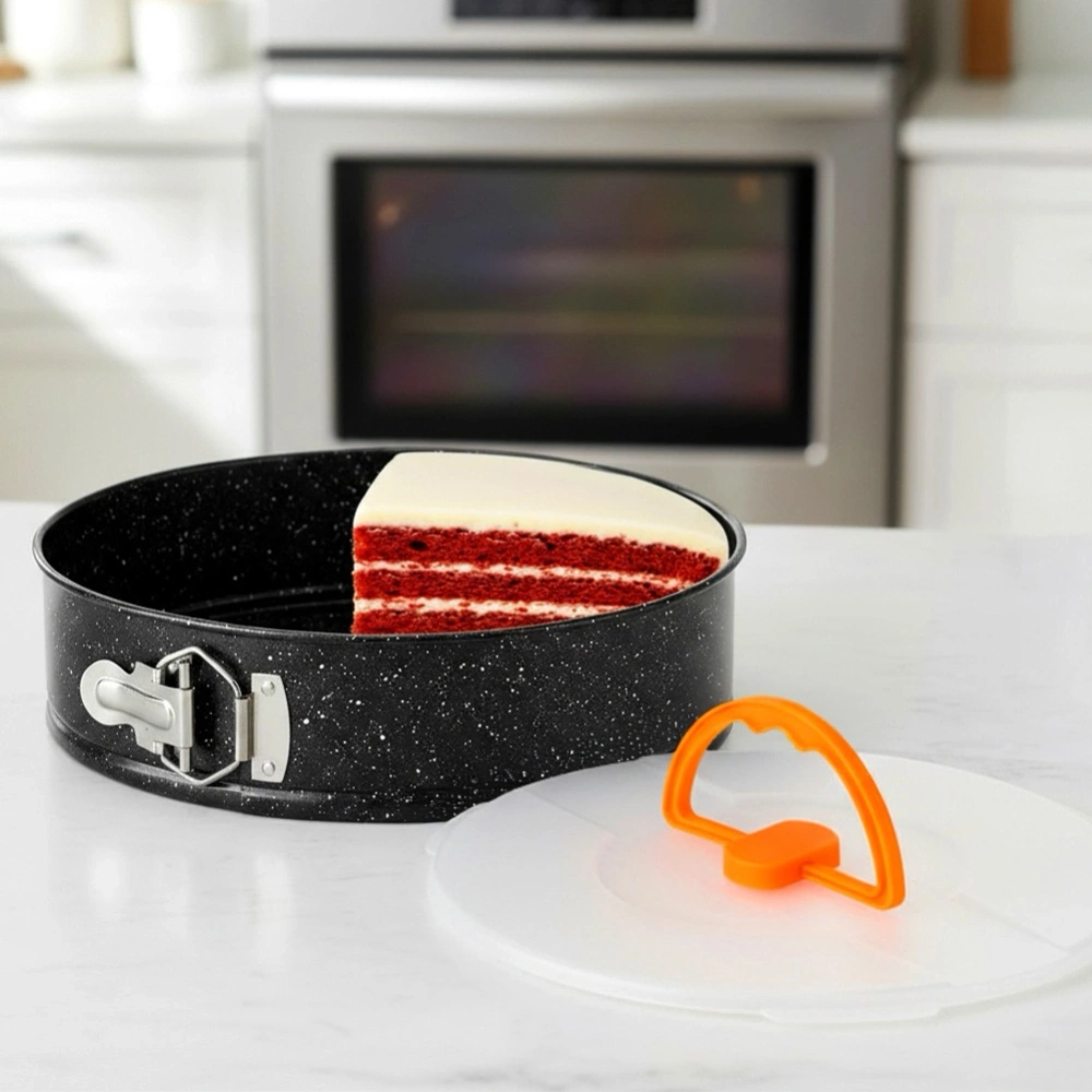 Tortownica rozpinana granitowa z pokrywką 26 cm