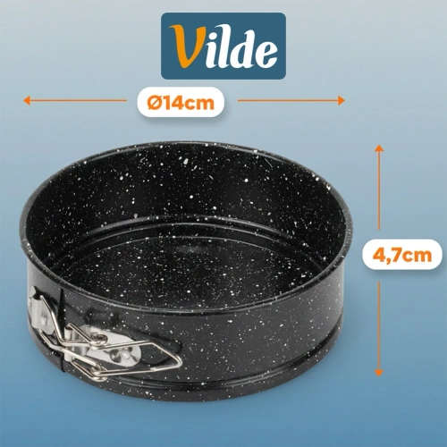 Tortownica rozpinana granitowa 14 cm