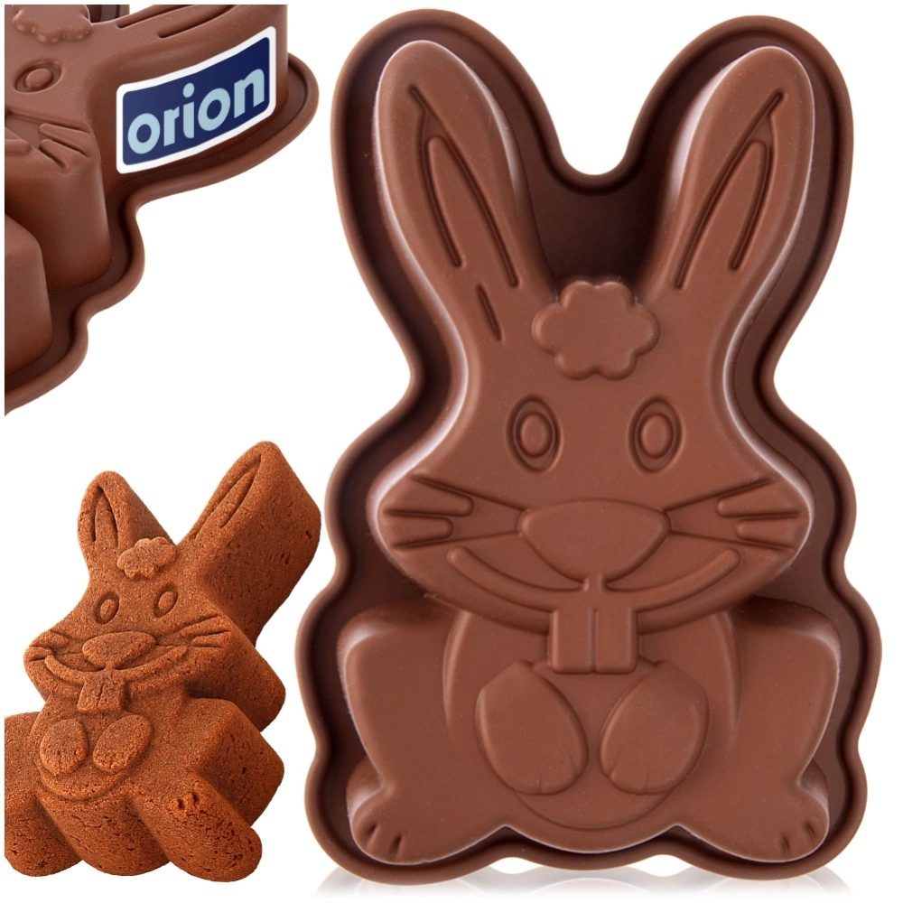 Forma do pieczenia silikonowa zając 19x13x4,5 cm