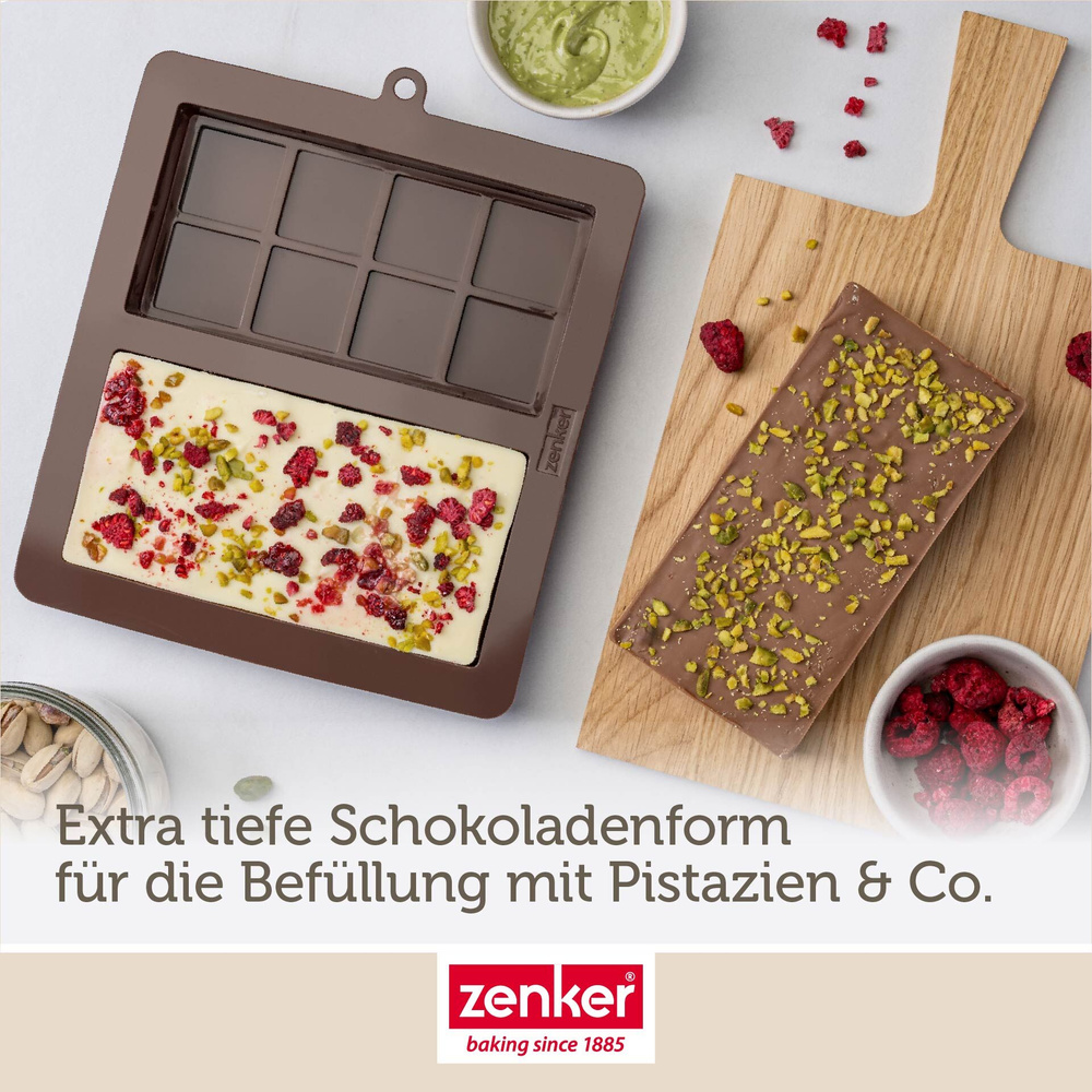 Forma do czekolady silikonowa Dubai, 20 cm Zenker