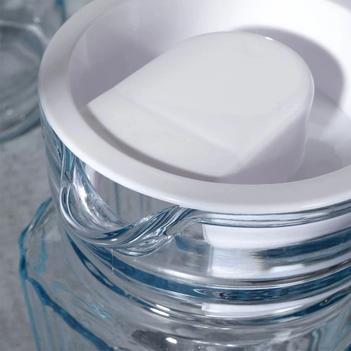 Dzbanek szklany z pokrywką 650 ml