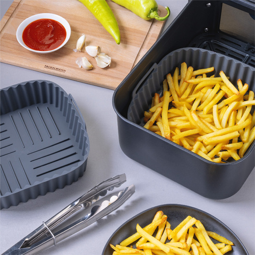 Forma silikonowa do frytkownicy powietrznej, 21x21x7 cm FACKELMANN