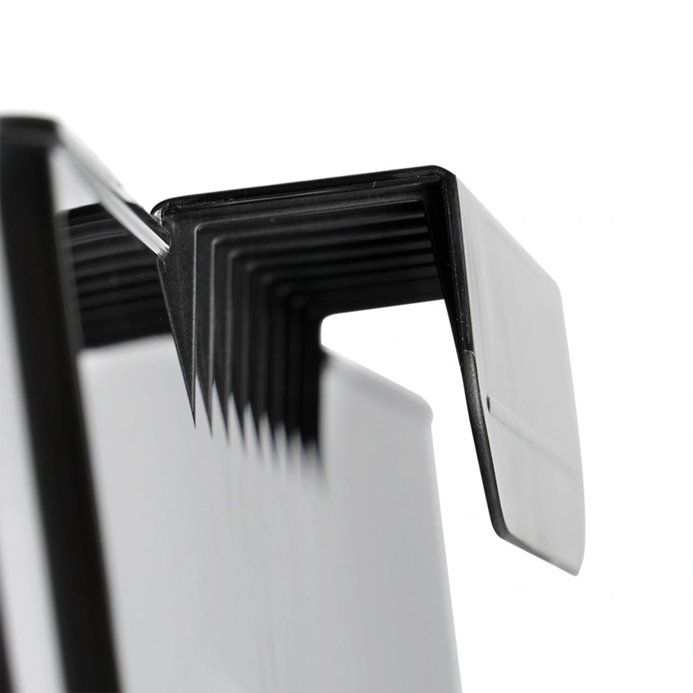 Pojemnik na obierki na drzwi czarny 2,5 l 22,5x15x13,5 cm