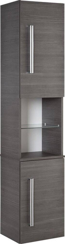 Szafka łazienkowa wisząca wysoka sosna antracyt 169 cm Lugano/Como