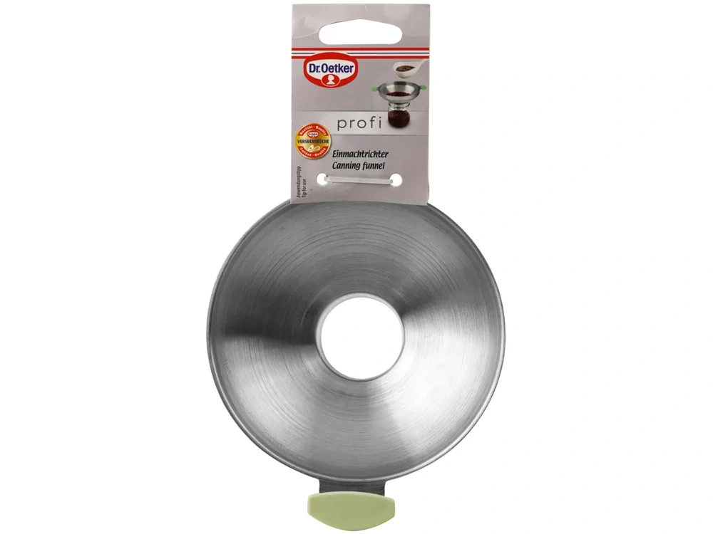 Lejek kuchenny ze stali nierdzewnej do dżemu 12,5 cm Dr. Oetker