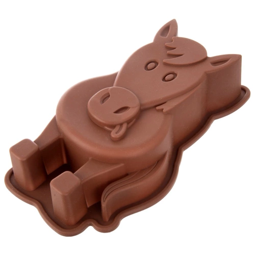 Forma do pieczenia silikonowa koń 19x10x4 cm