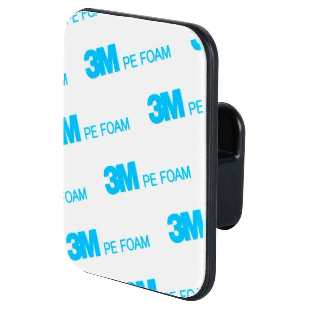 Haczyk wieszak samoprzylepny czarny 5x6,5 cm 2 szt.