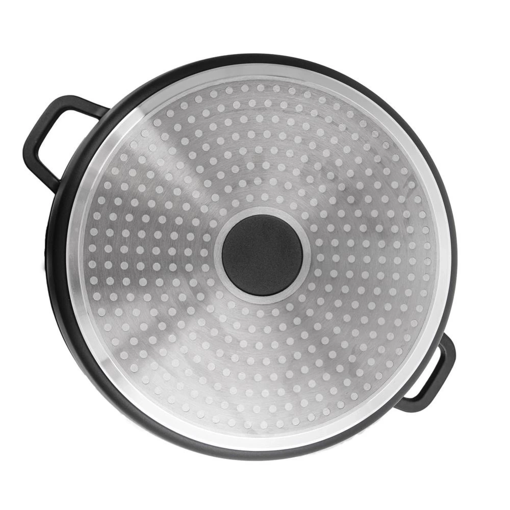 Garnek granitowy z pokrywką GRANDE 32 cm, 9,7 l