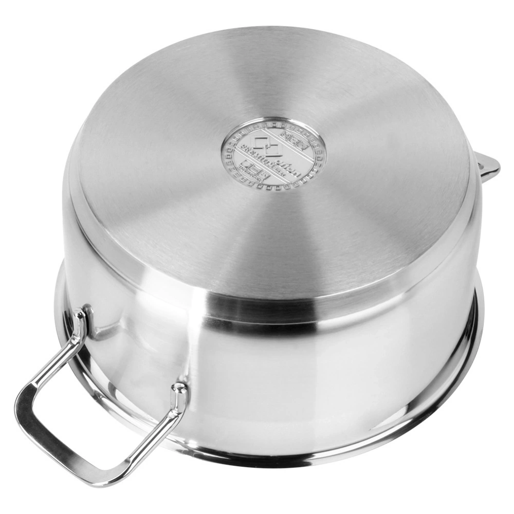 Garnek stalowy z pokrywką ANETT 20 cm, 3 l