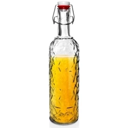 Butelka z klipsem szklana 1,1 l