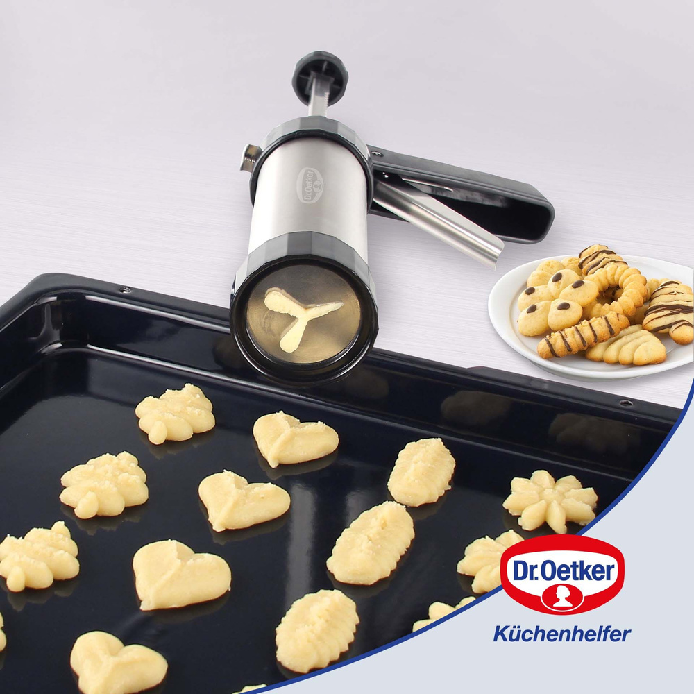 Praska do ciastek z 12 formami – idealny pomocnik w kuchni  Dr. Oetker