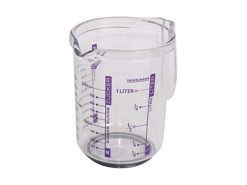 Pojemnik miarka kuchenna 1 litr  Fackemlann 41355