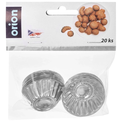 Foremka do ciastek stalowa 20 szt.