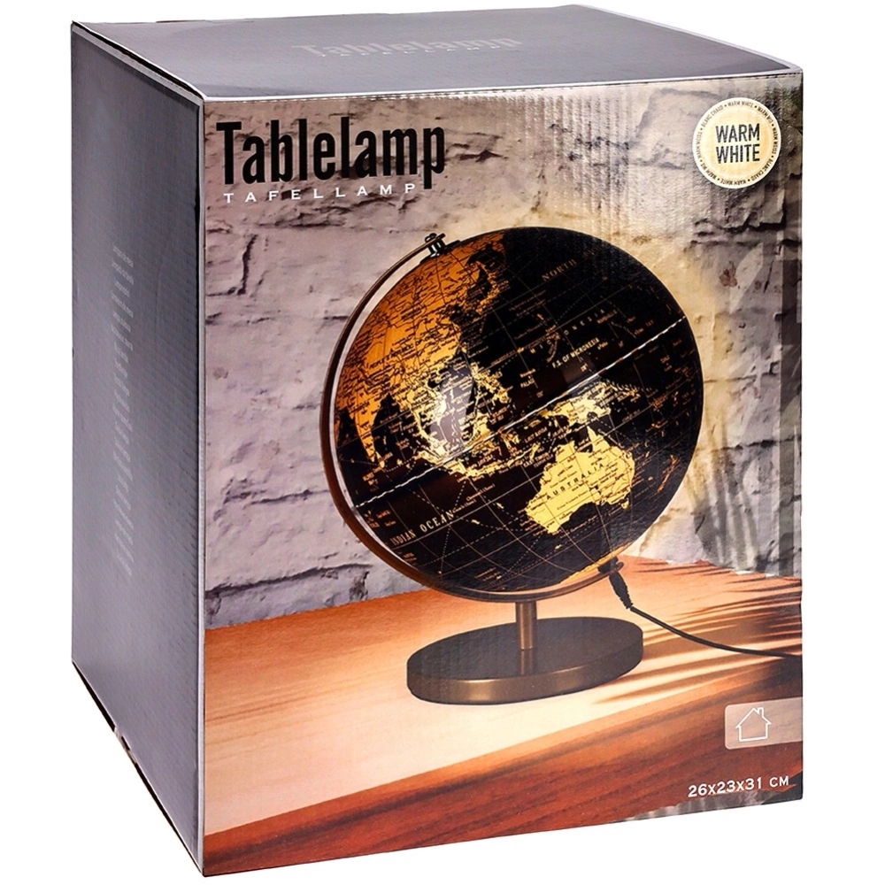 Lampka stołowa globus 31cm