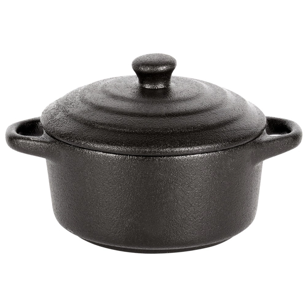Miseczka do zapiekania porcelanowa z pokrywką 300 ml