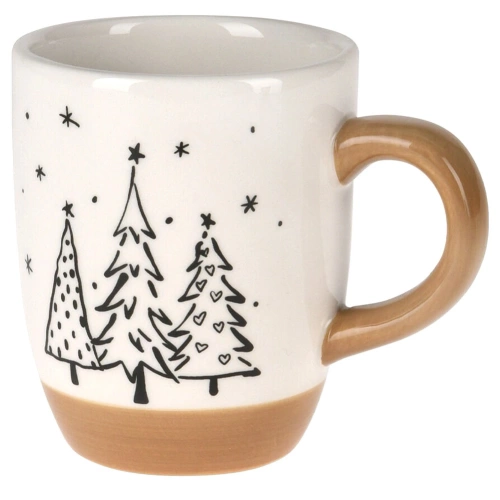 Kubek ceramiczny choinka 330 ml