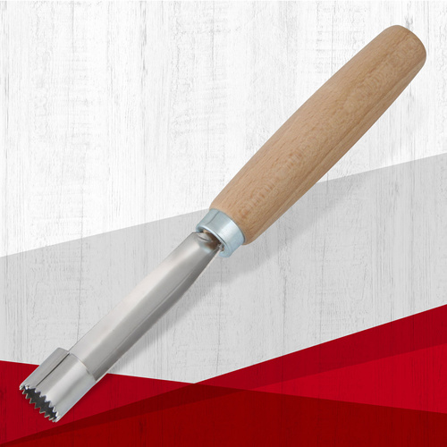 Drylownik / Wydrążacz do jabłek 16,5 cm, FSC™-certyfikowane drewno bukowe